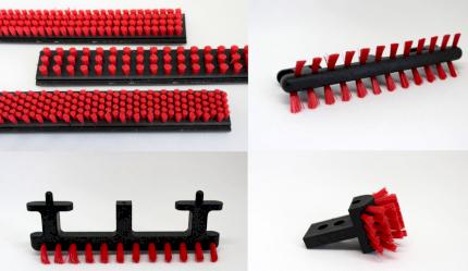 cepillo protección y apoyo sitema crw