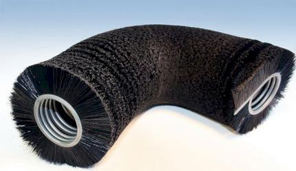 raspall en espiral fibra cap a l\'exterior