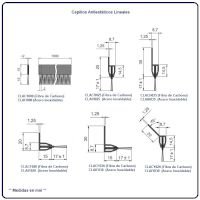 Modelos Cepillo Antiestático Lineal