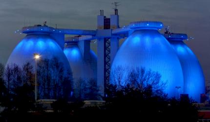 estación depuradora de aguas residuales